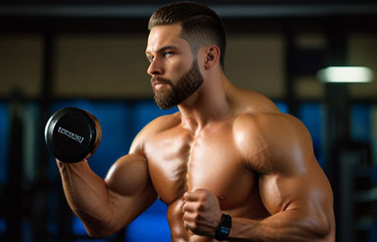 Increasing muscle efficiency during training