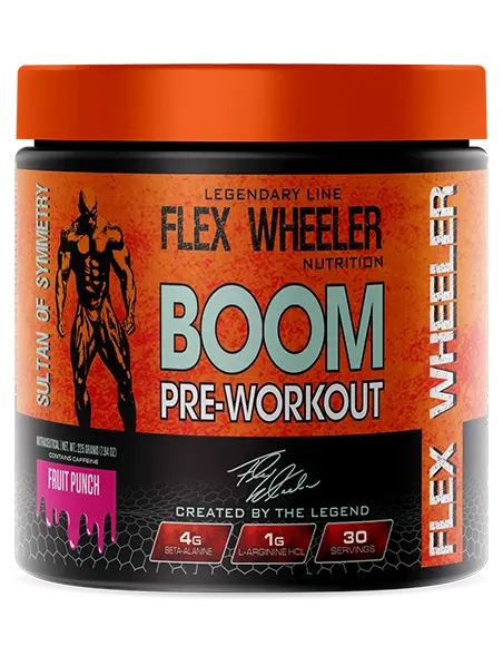Flex Wheeler Boom Pre Workout 30 Servings