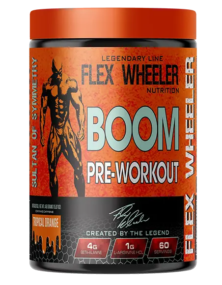 Flex Wheeler Boom Pre Workout 60 Servings