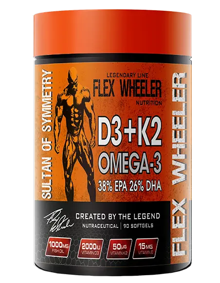 Flex Wheeler Omega-3 + D3 + K2
