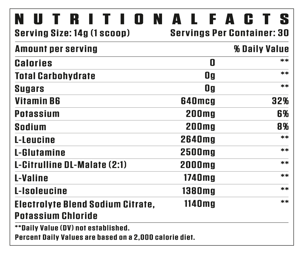 Flex Wheeler Bcaa With Electrolytes