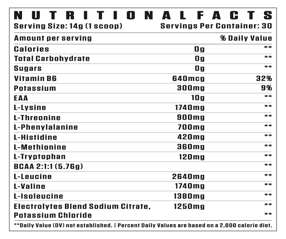 Flex Wheeler Eaa With Electrolytes