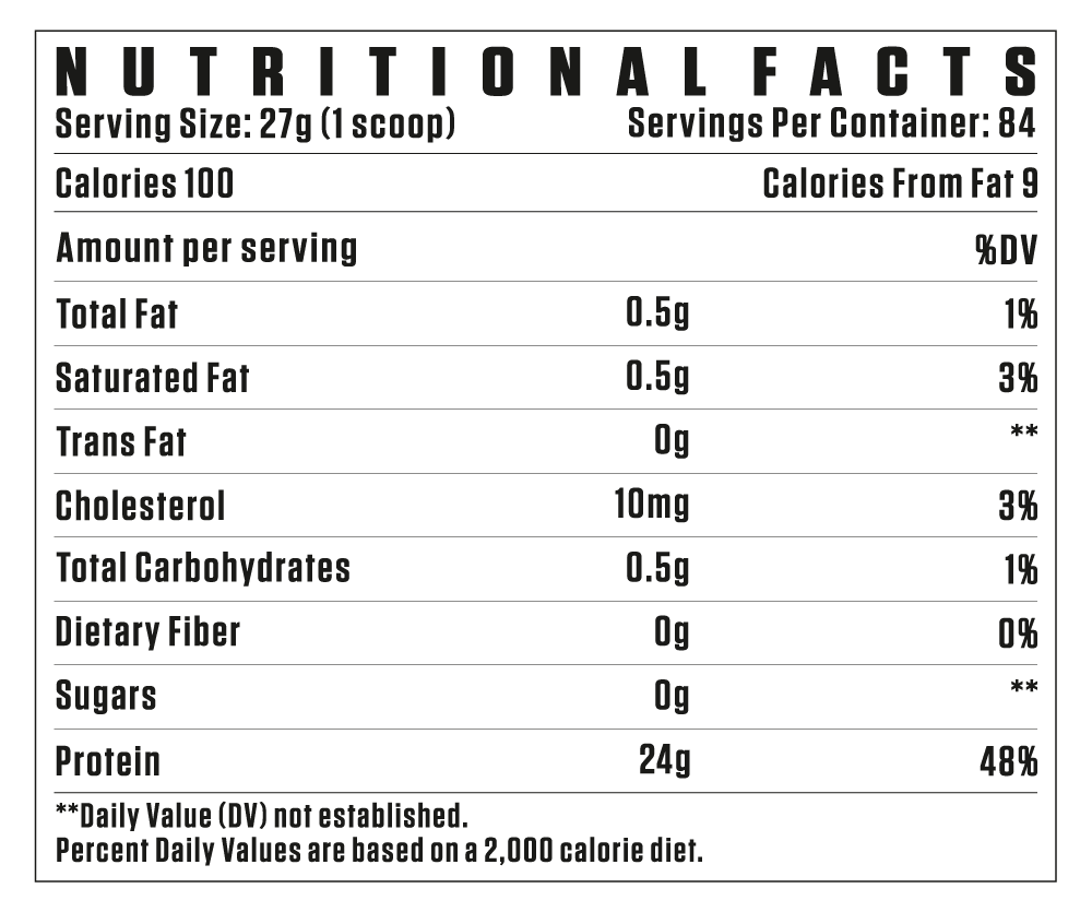 Flex Wheeler Isolate Protein