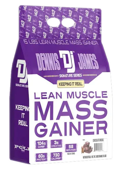 Dennis James Signature Series Lean Muscle Mass Gainer 15 Lbs