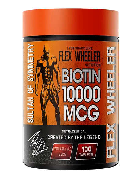Flex Wheeler Biotin 1000 MCG