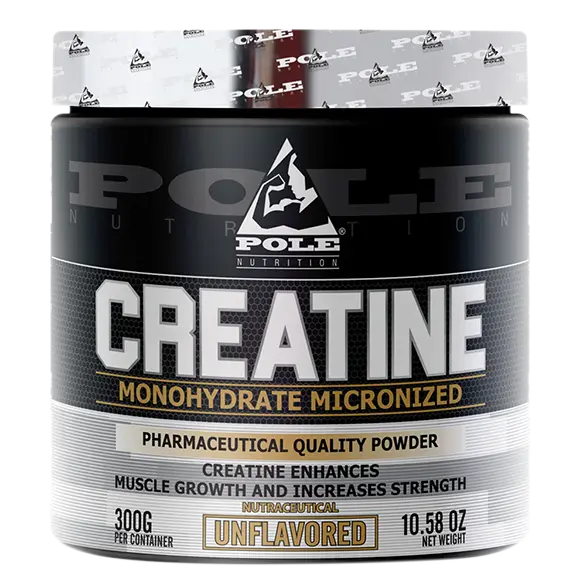 Pole Nutrition Creatine Monohydrate 300 Grams Unflavoured