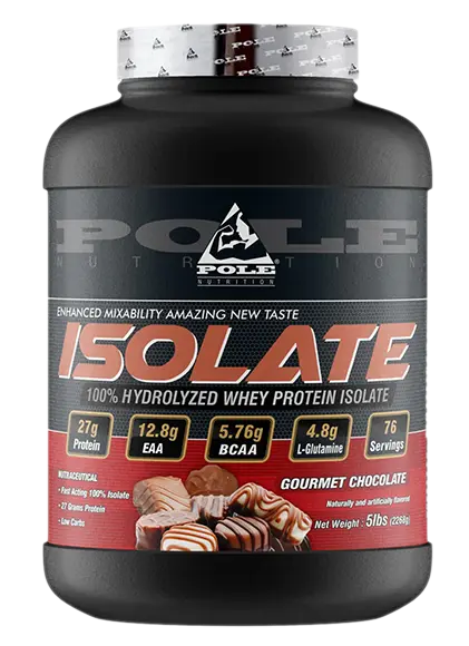 Pole Nutrition Isolate Protein 5lbs 76 Servings