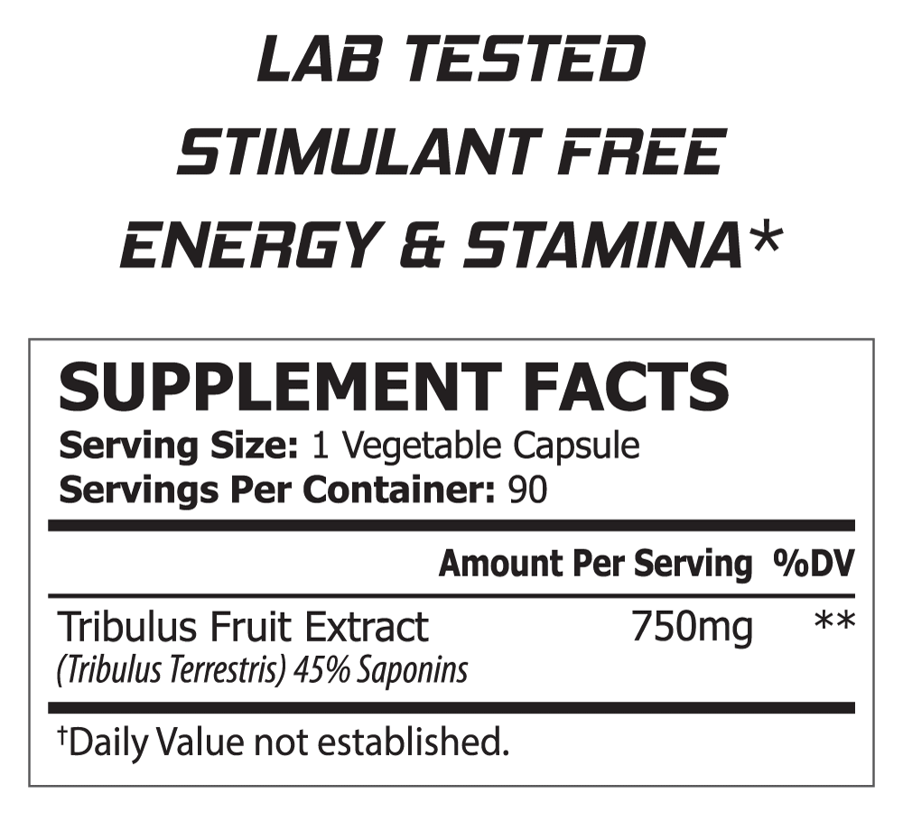 Pole Nutrition Tribulus 90 Veg Capsules