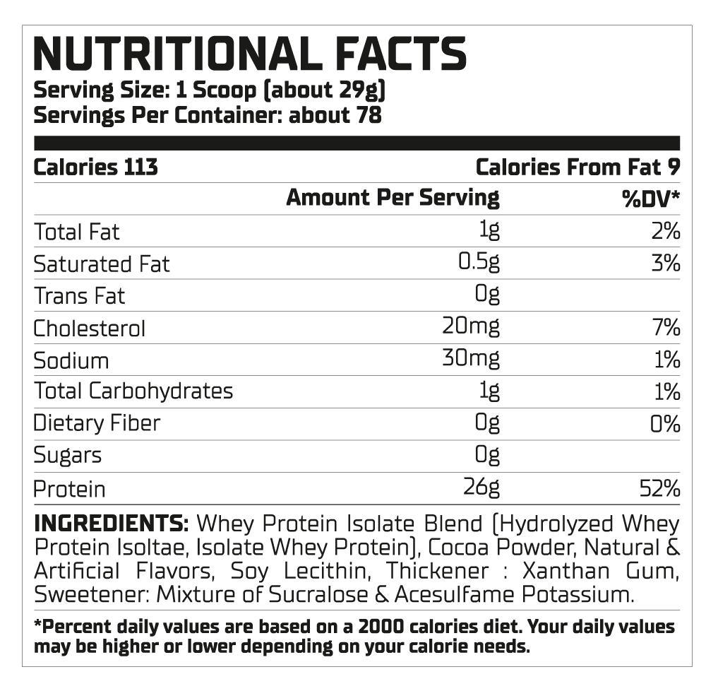 Warzone Carnage Hydrolyzed Whey