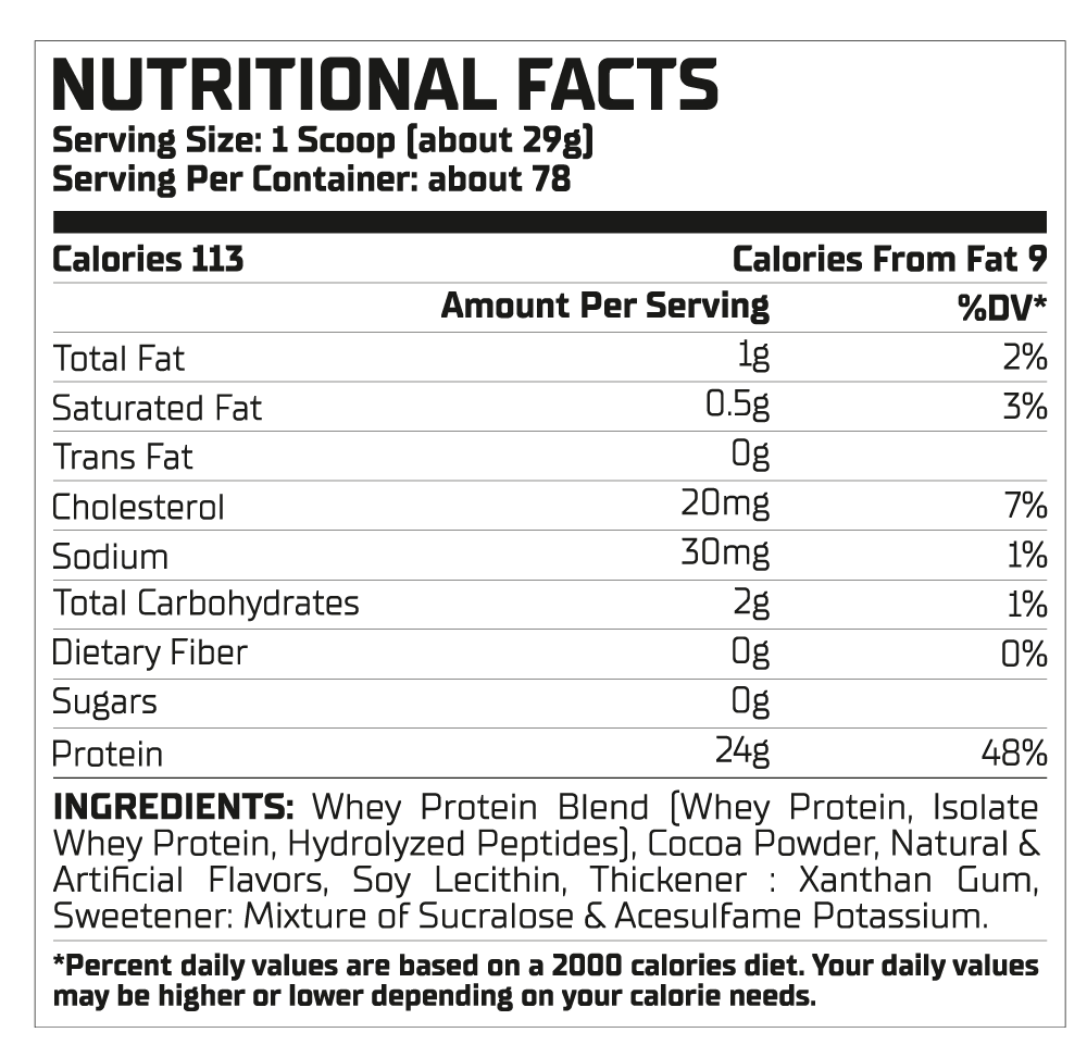 Warzone Conquer 100 Whey Protein