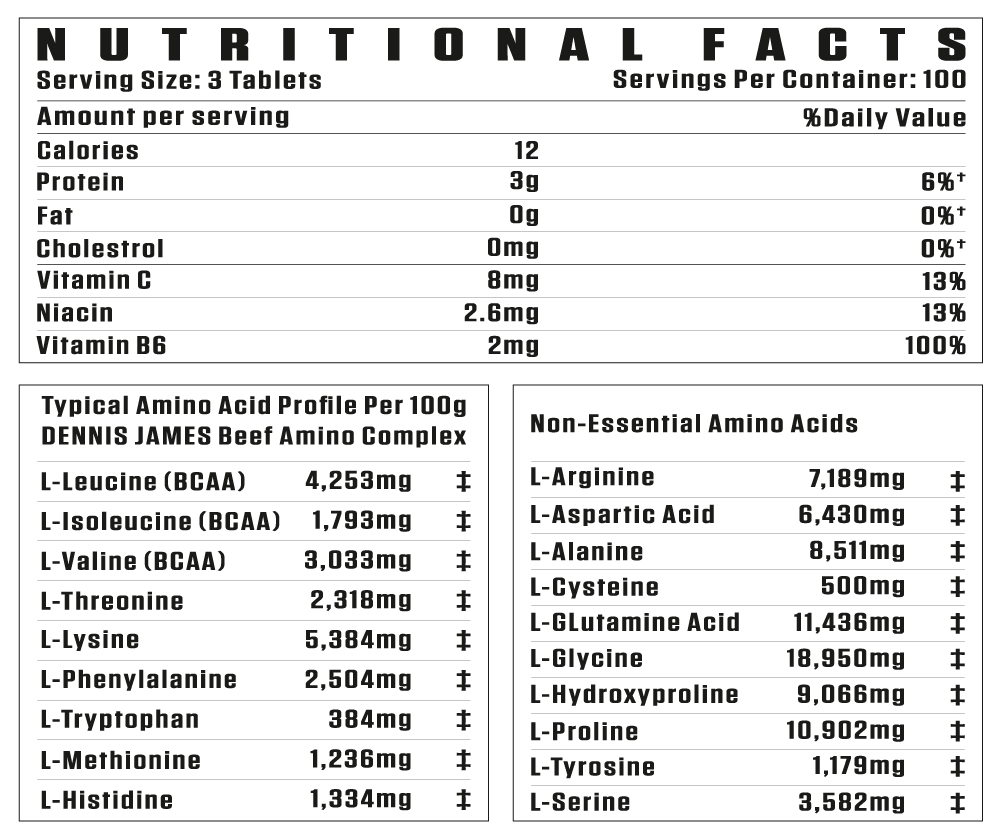 Flex Wheeler Beef Amino Complex