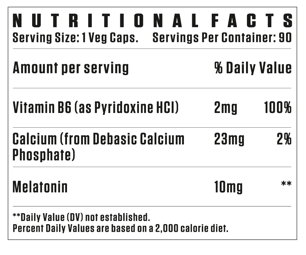 Flex Wheeler Melatonin 10mg