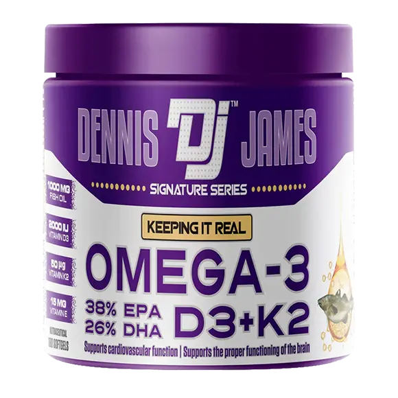 Dennis James Signature Series Omega-3 Fish Oil 180 Softgels