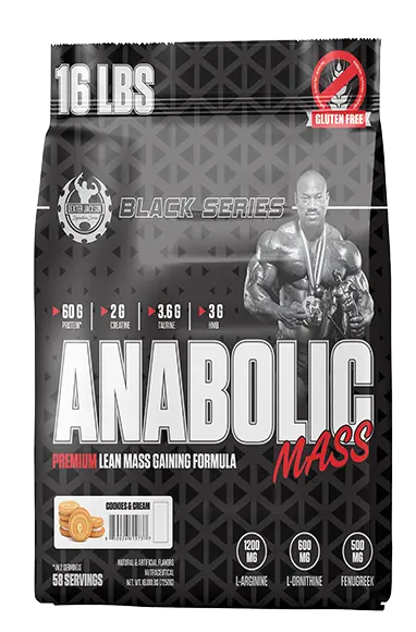 DJSS BLACK SERIES, ANABOLIC GAINER 16 LBS