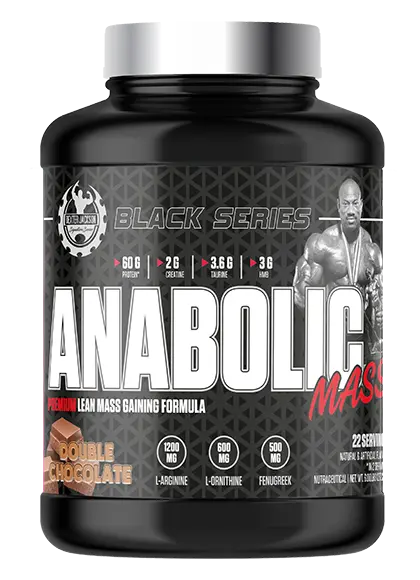 DJSS BLACK SERIES, ANABOLIC MASS GAINER 6 LBS DOUBLE CHOCOLATE
