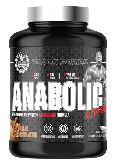 DJSS BLACK SERIES, ANABOLIC RIPPED WHEY 5 LBS MILK CHOCOLATE