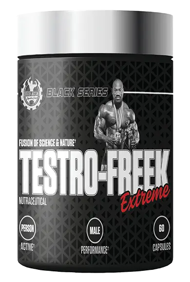 DJSS BLACK SERIES, TESTRO FREEK EXTREME 60 VEG CAPSULES