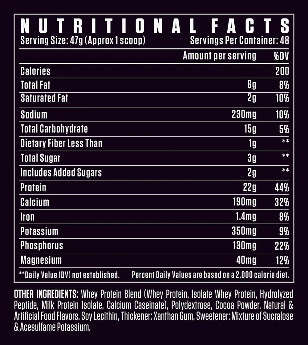 DJSS BLACK SERIES TURBO WHEY 5 LBS 48 SERVING CHOCOLATE SHAKE