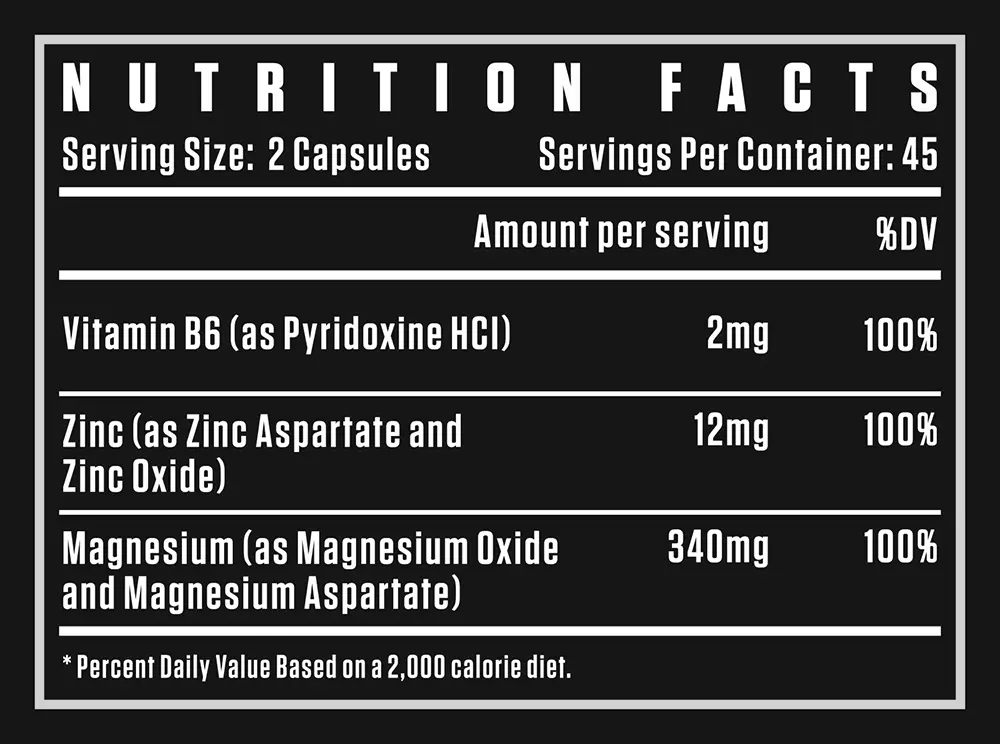 DJSS BLACK SERIES, ZMA 90 VEG CAPSULES